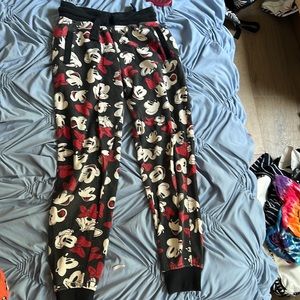 Disney parks mickey and mini mouse sweat pants